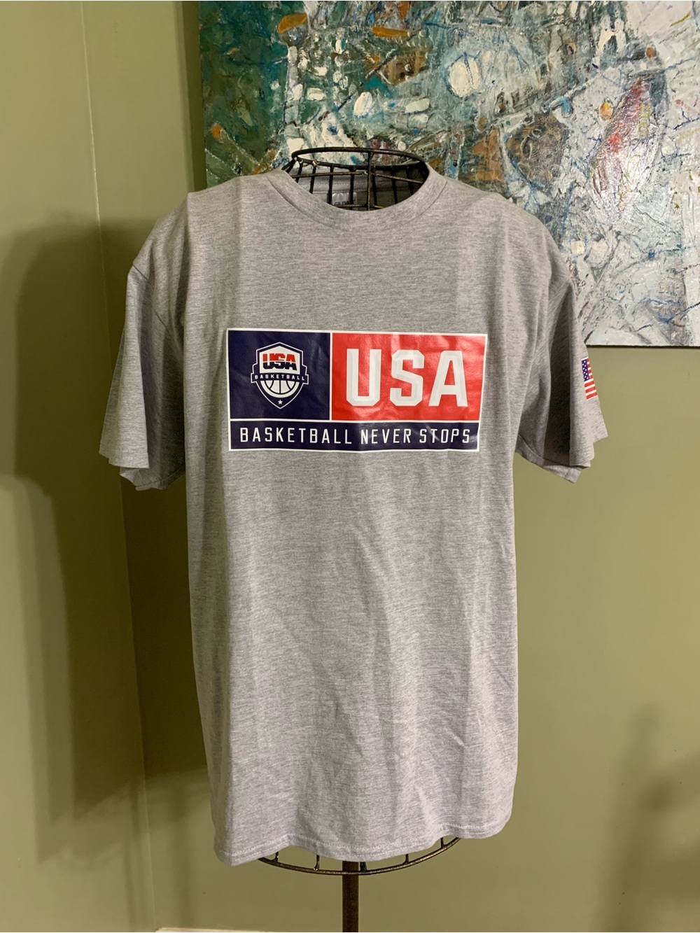 USA basketball T-shirt in size XL.